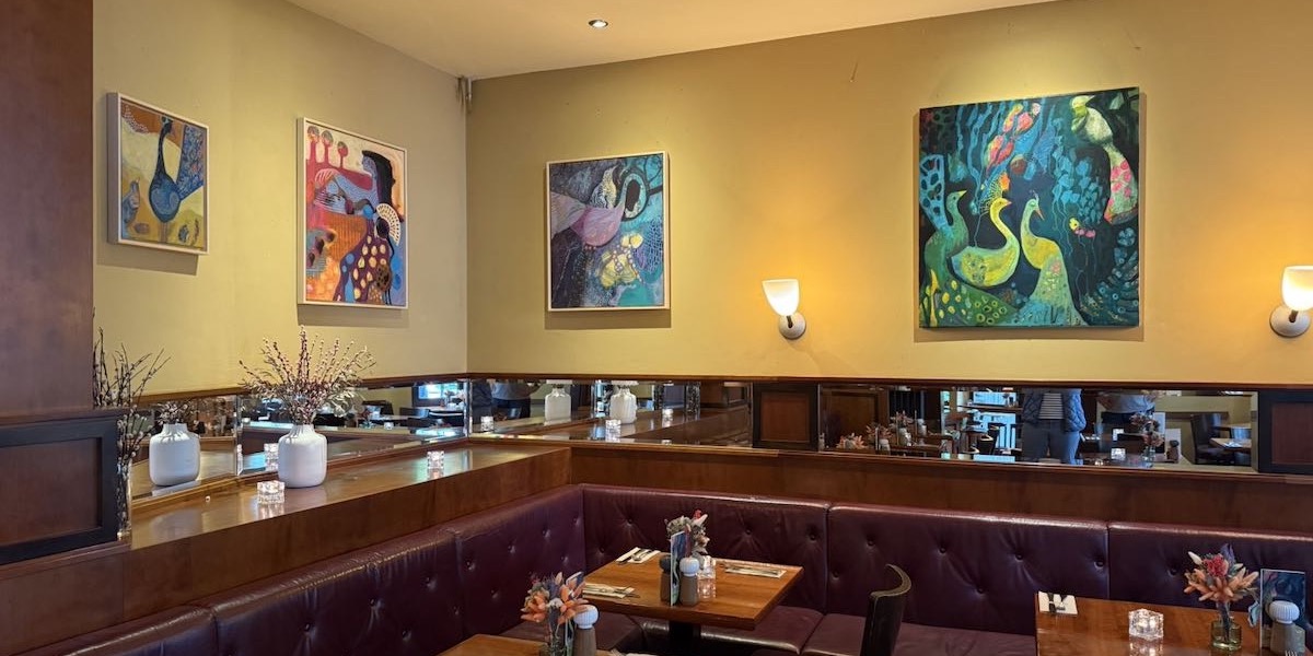 Ausstellungsansicht Restaurant Tiefenthal