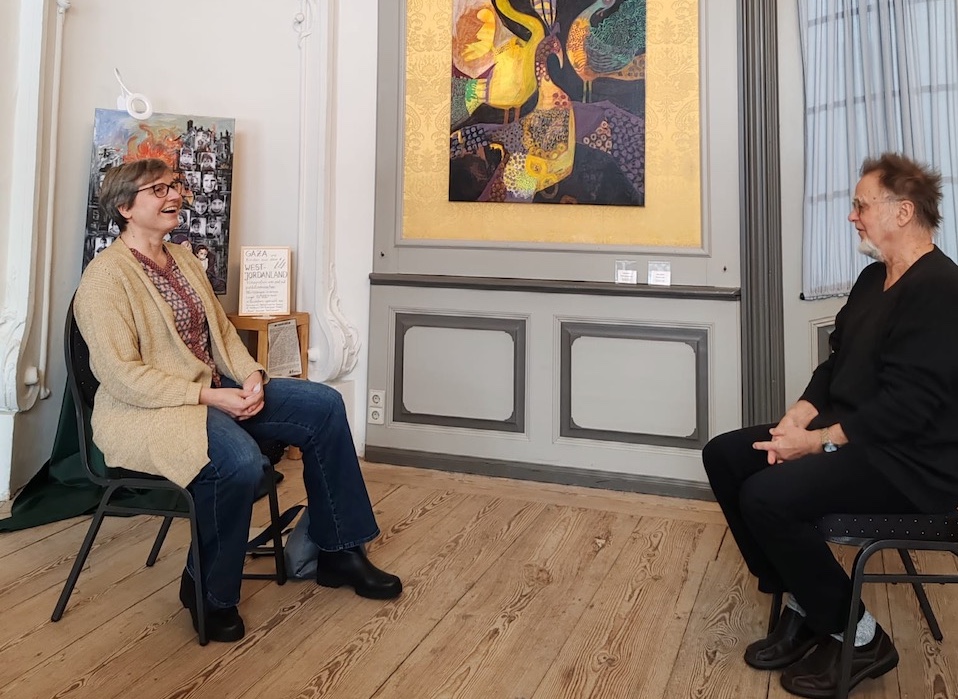 Künstlergespräch. Und was bleibt.